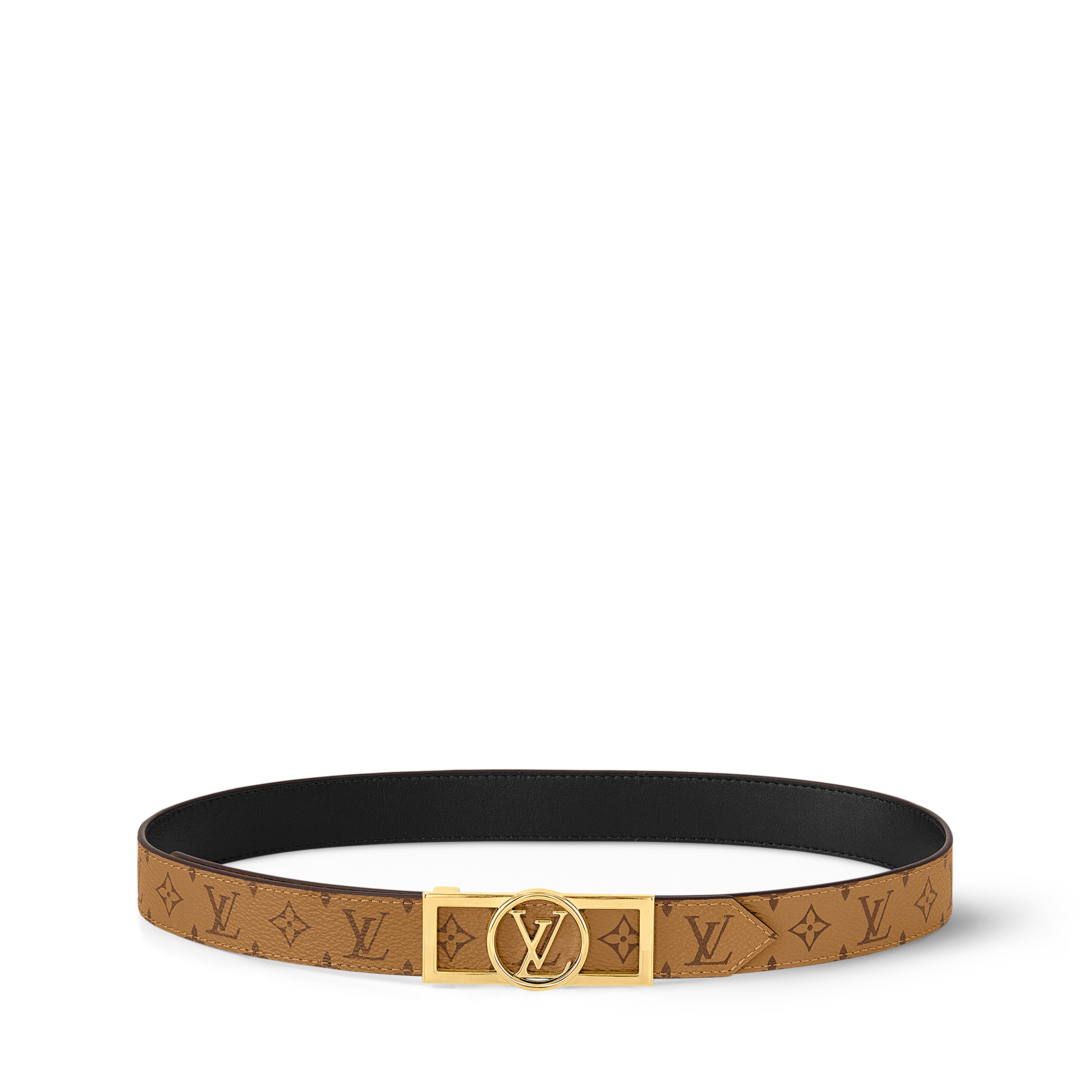 Dauphine 25mm Reversible Belt Other Monogram Canvas - Women